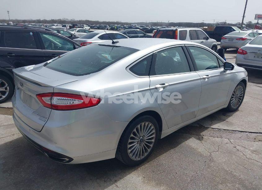 Photo 4 of 2014 Ford Fusion TITANIUM (VIN 3FA6P0K92ER208489)