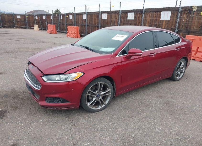 Photo 2 of 2014 Ford Fusion TITANIUM (VIN 3FA6P0K92ER219749)