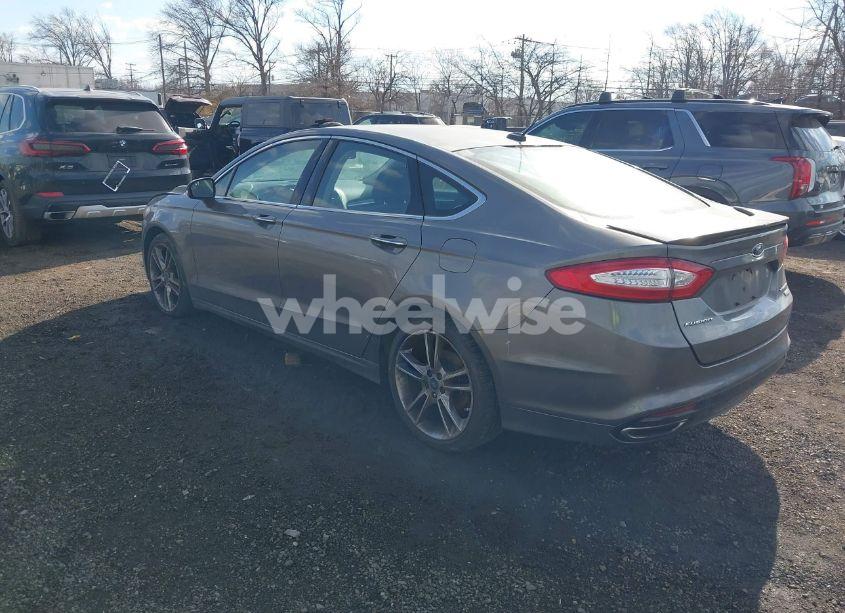 Photo 3 of 2014 Ford Fusion TITANIUM (VIN 3FA6P0K92ER223722)