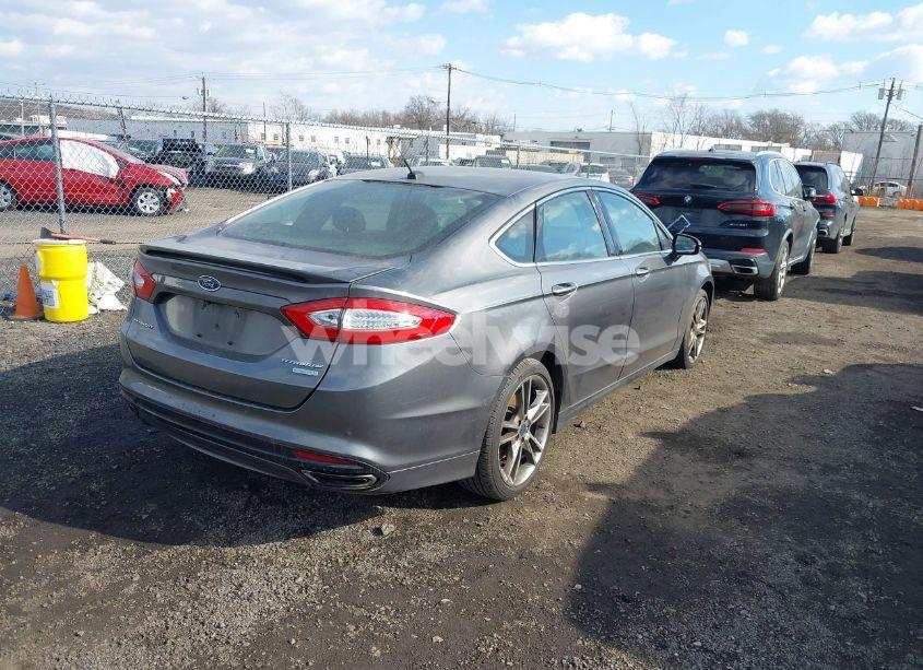 Photo 4 of 2014 Ford Fusion TITANIUM (VIN 3FA6P0K92ER223722)