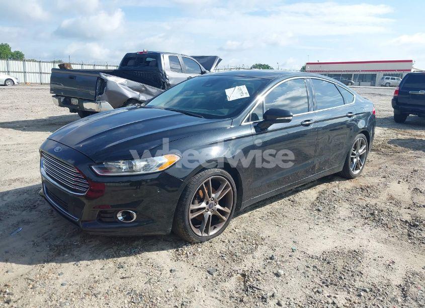 Photo 2 of 2014 Ford Fusion TITANIUM (VIN 3FA6P0K92ER230668)
