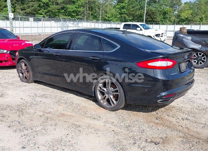 Photo 3 of 2014 Ford Fusion TITANIUM (VIN 3FA6P0K92ER230668)