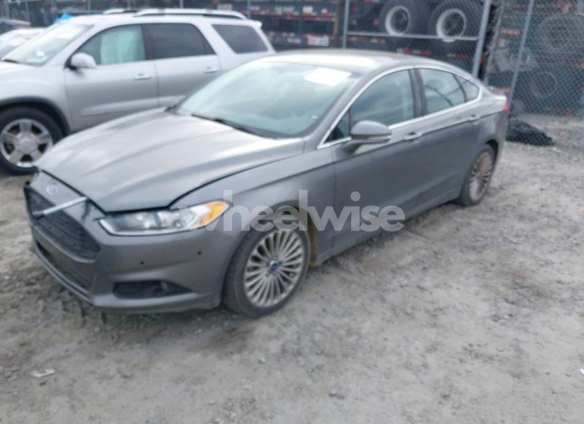 Photo 2 of 2014 Ford Fusion TITANIUM (VIN 3FA6P0K92ER262410)