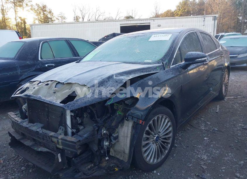 Photo 2 of 2015 Ford Fusion TITANIUM (VIN 3FA6P0K92FR157299)