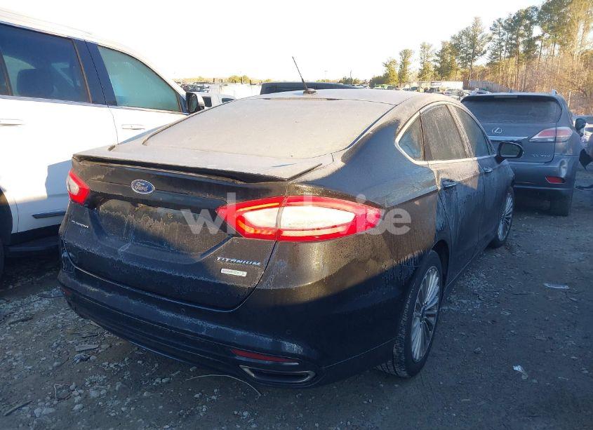 Photo 4 of 2015 Ford Fusion TITANIUM (VIN 3FA6P0K92FR157299)