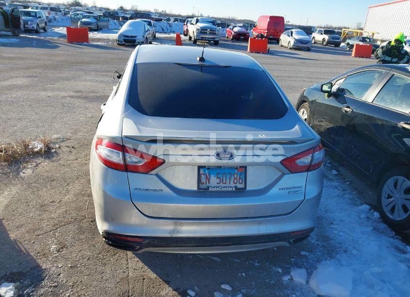 Photo 15 of 2015 Ford Fusion TITANIUM (VIN 3FA6P0K92FR239470)