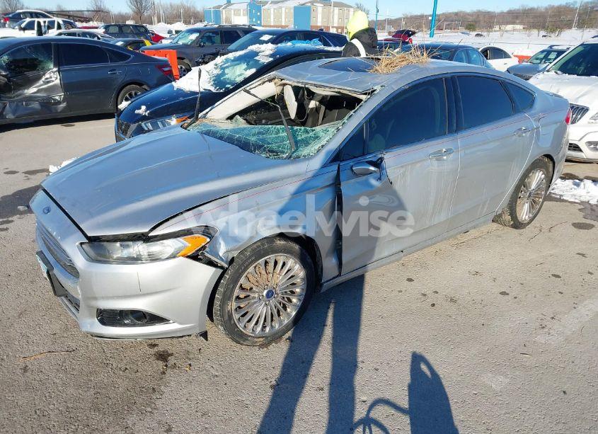 Photo 2 of 2015 Ford Fusion TITANIUM (VIN 3FA6P0K92FR239470)