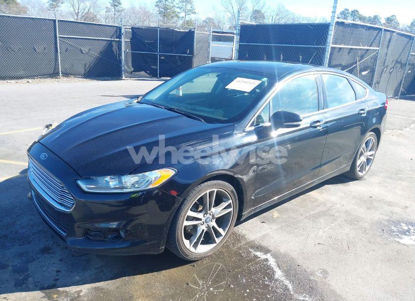 Photo 2 of 2016 Ford Fusion TITANIUM (VIN 3FA6P0K92GR109528)