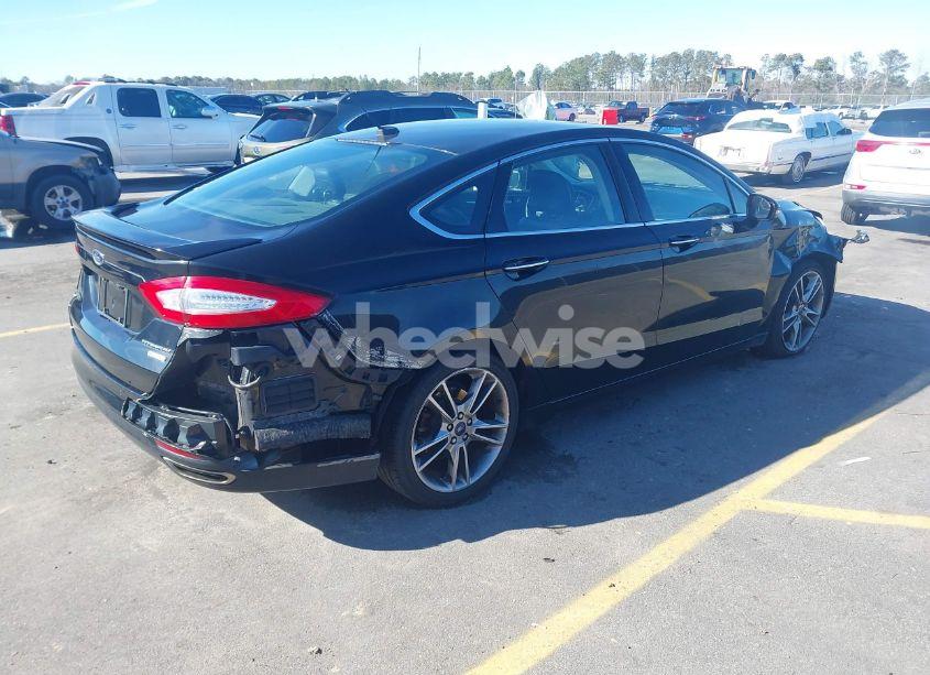 Photo 4 of 2016 Ford Fusion TITANIUM (VIN 3FA6P0K92GR109528)