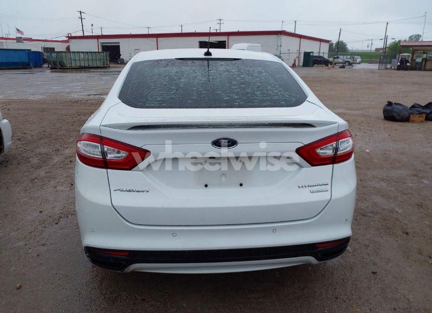 Photo 16 of 2016 Ford Fusion TITANIUM (VIN 3FA6P0K92GR400269)