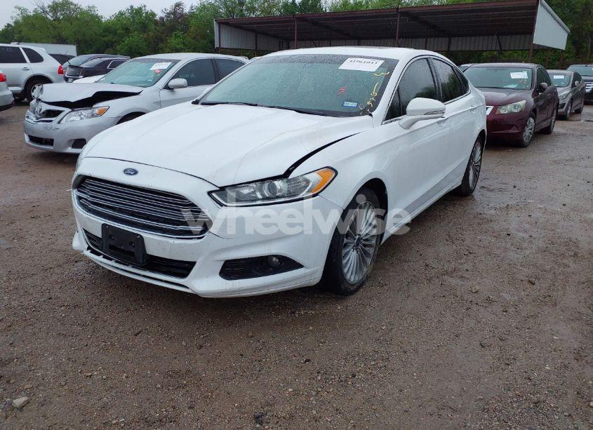 Photo 2 of 2016 Ford Fusion TITANIUM (VIN 3FA6P0K92GR400269)