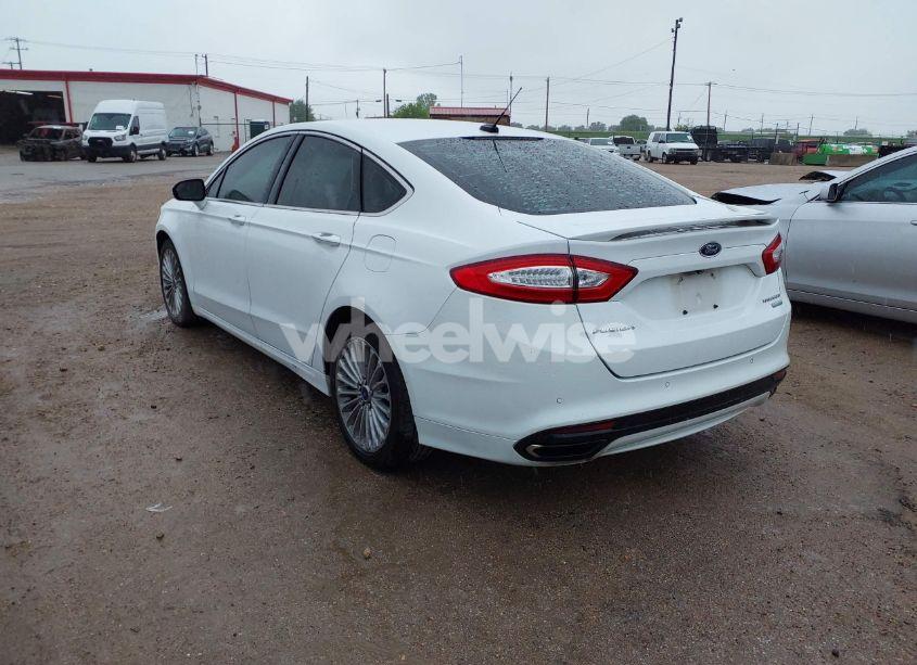Photo 3 of 2016 Ford Fusion TITANIUM (VIN 3FA6P0K92GR400269)