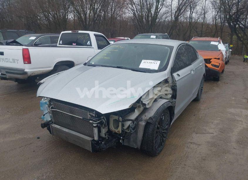 Photo 2 of 2017 Ford Fusion TITANIUM (VIN 3FA6P0K92HR146595)
