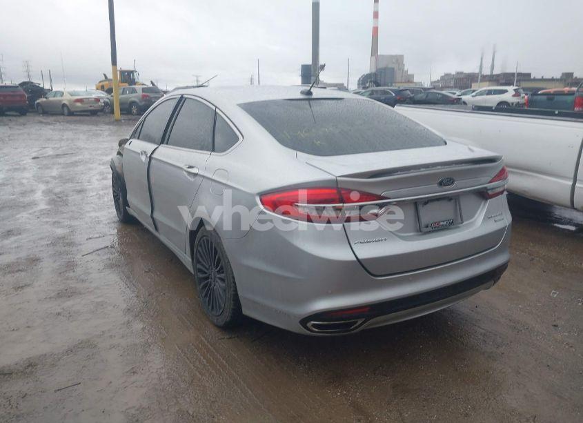 Photo 3 of 2017 Ford Fusion TITANIUM (VIN 3FA6P0K92HR146595)