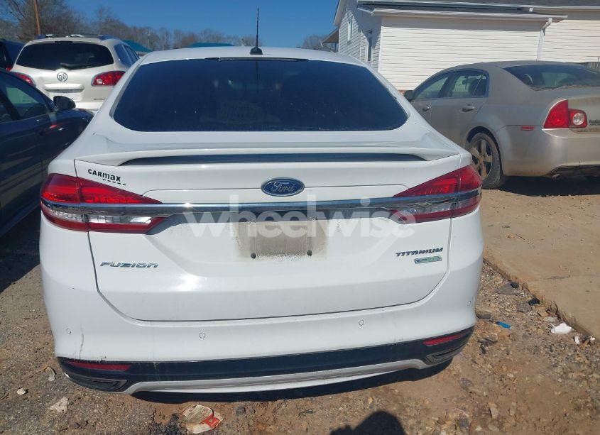 Photo 17 of 2017 Ford Fusion TITANIUM (VIN 3FA6P0K92HR146614)