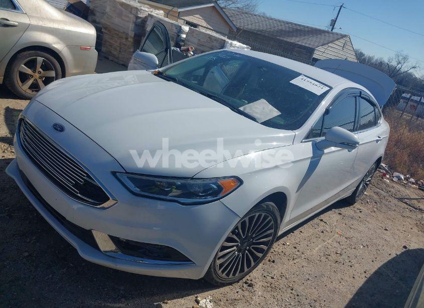 Photo 2 of 2017 Ford Fusion TITANIUM (VIN 3FA6P0K92HR146614)
