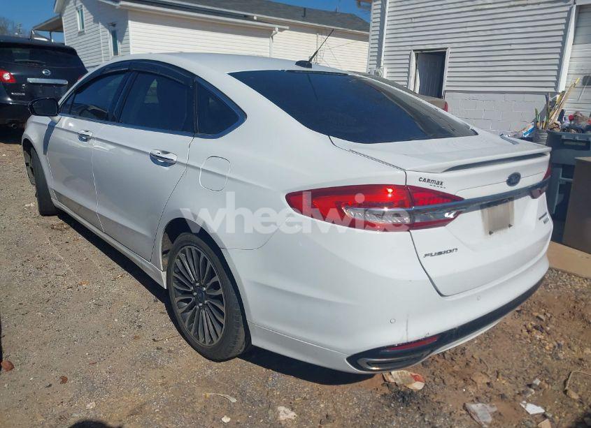 Photo 3 of 2017 Ford Fusion TITANIUM (VIN 3FA6P0K92HR146614)