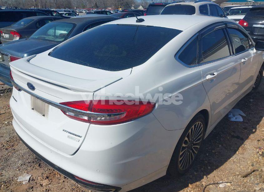 Photo 4 of 2017 Ford Fusion TITANIUM (VIN 3FA6P0K92HR146614)
