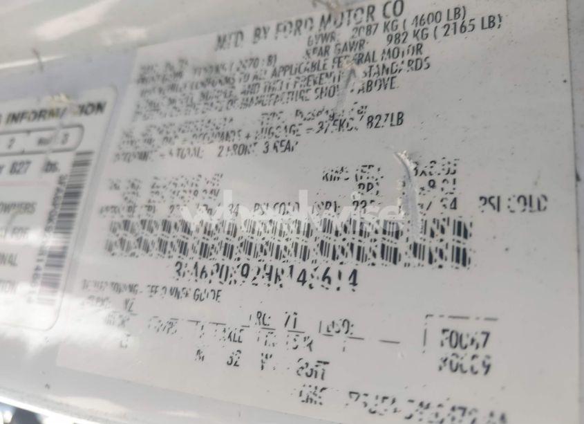 Photo 9 of 2017 Ford Fusion TITANIUM (VIN 3FA6P0K92HR146614)