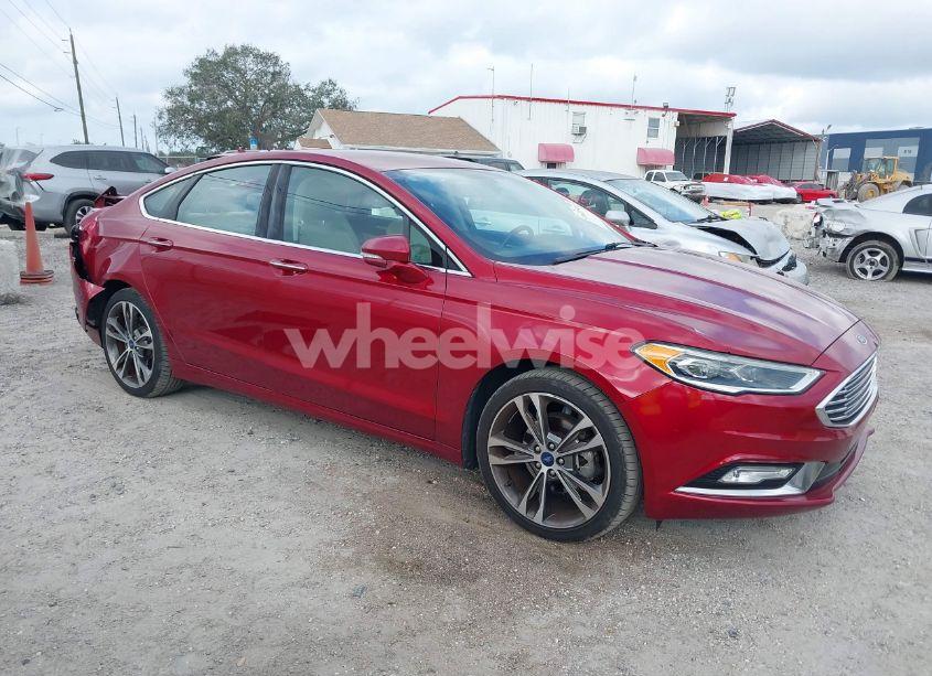2017 Ford Fusion TITANIUM (VIN 3FA6P0K92HR377707) main photo