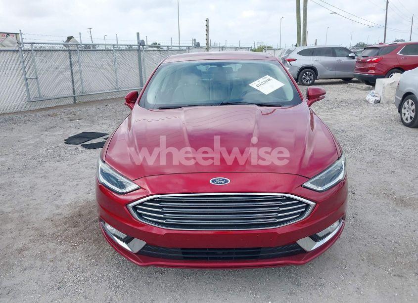 Photo 12 of 2017 Ford Fusion TITANIUM (VIN 3FA6P0K92HR377707)