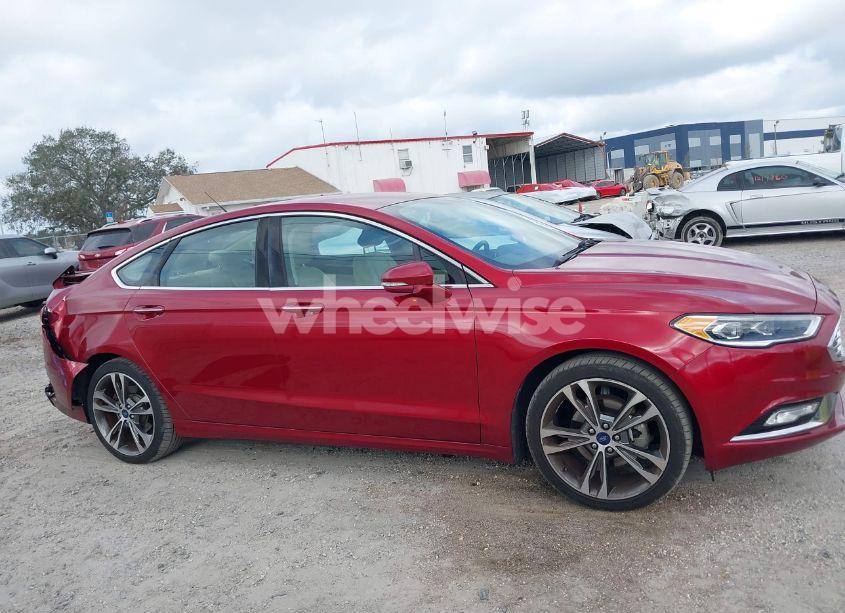 Photo 13 of 2017 Ford Fusion TITANIUM (VIN 3FA6P0K92HR377707)
