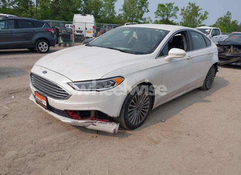 Photo 2 of 2017 Ford Fusion TITANIUM (VIN 3FA6P0K92HR396113)