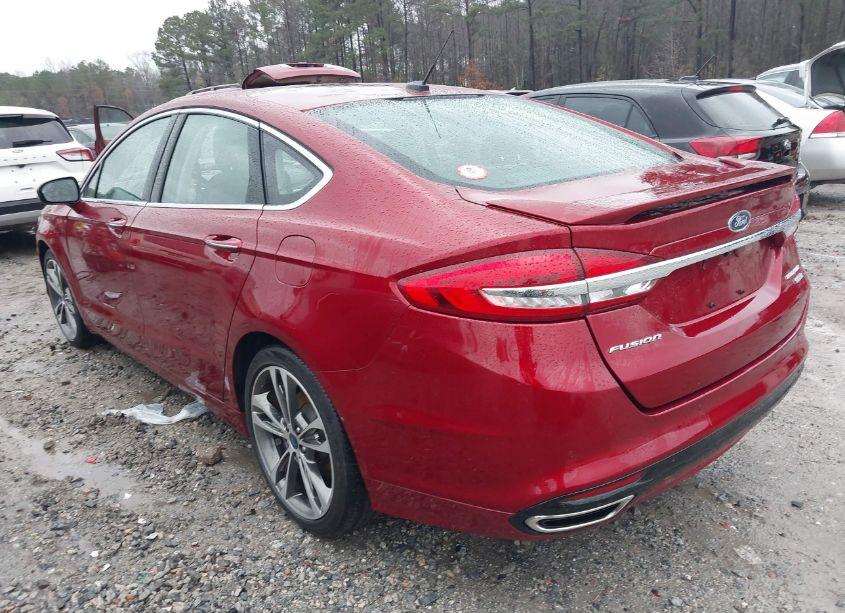 Photo 3 of 2017 Ford Fusion TITANIUM (VIN 3FA6P0K92HR414576)