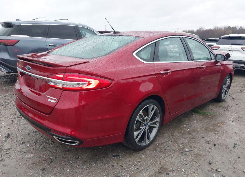 Photo 4 of 2017 Ford Fusion TITANIUM (VIN 3FA6P0K92HR414576)