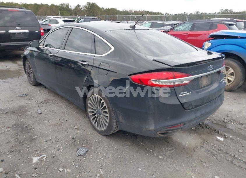 Photo 3 of 2018 Ford Fusion TITANIUM (VIN 3FA6P0K92JR272462)