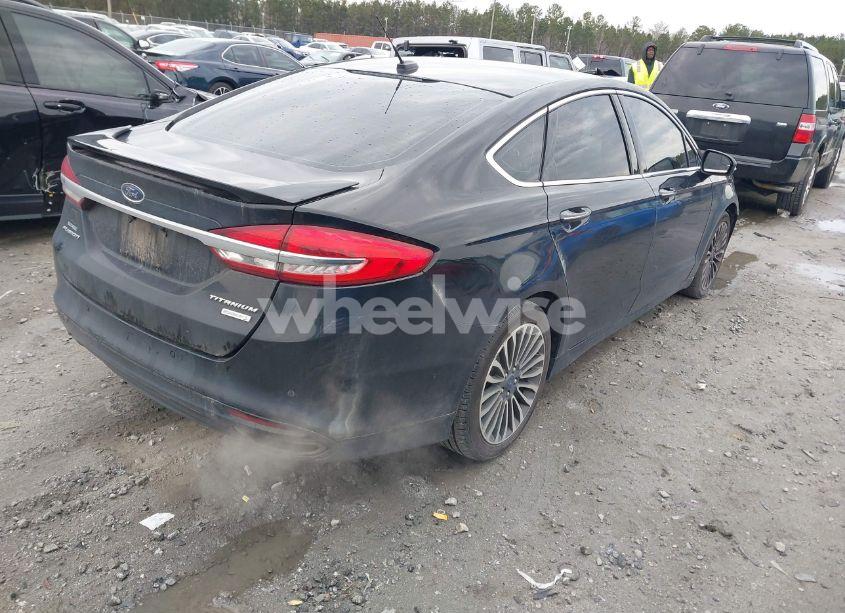 Photo 4 of 2018 Ford Fusion TITANIUM (VIN 3FA6P0K92JR272462)