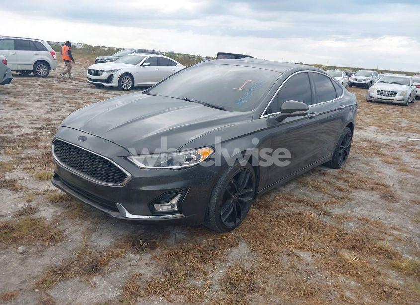 Photo 2 of 2020 Ford Fusion TITANIUM (VIN 3FA6P0K92LR151983)