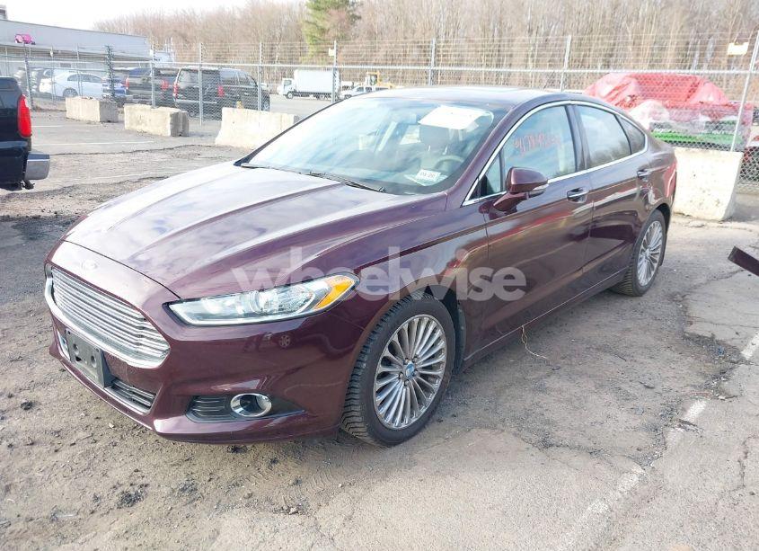 Photo 2 of 2013 Ford Fusion TITANIUM (VIN 3FA6P0K93DR115611)