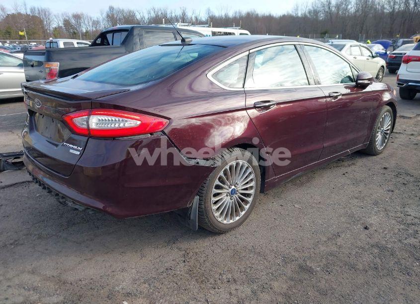 Photo 4 of 2013 Ford Fusion TITANIUM (VIN 3FA6P0K93DR115611)