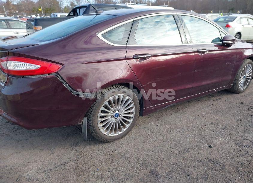 Photo 6 of 2013 Ford Fusion TITANIUM (VIN 3FA6P0K93DR115611)