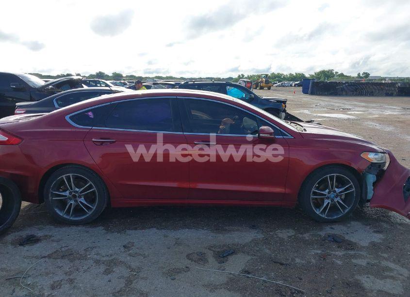 Photo 13 of 2013 Ford Fusion TITANIUM (VIN 3FA6P0K93DR119349)