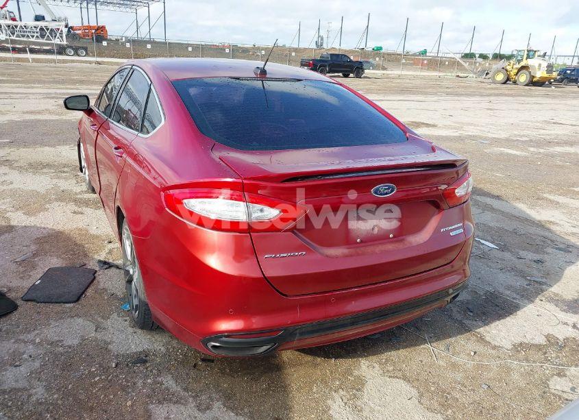 Photo 3 of 2013 Ford Fusion TITANIUM (VIN 3FA6P0K93DR119349)
