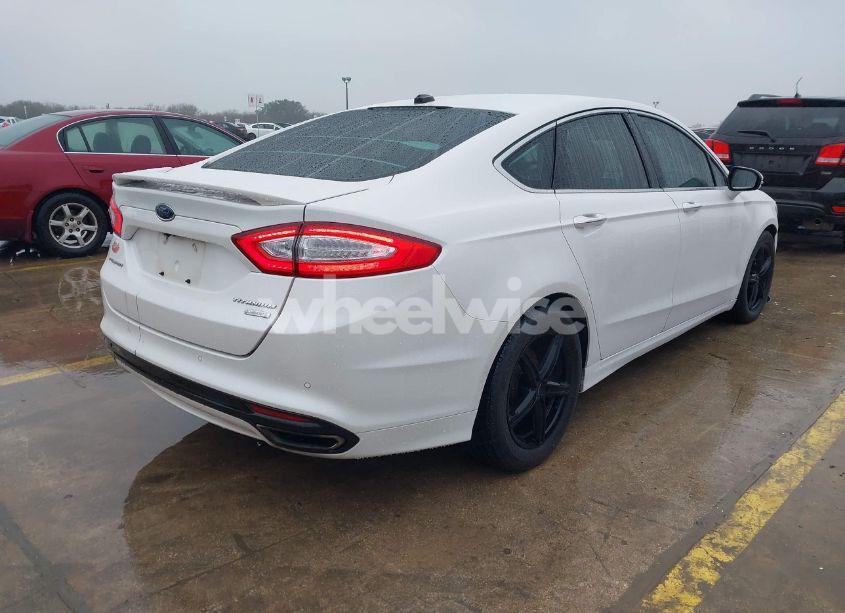 Photo 4 of 2013 Ford Fusion TITANIUM (VIN 3FA6P0K93DR183746)