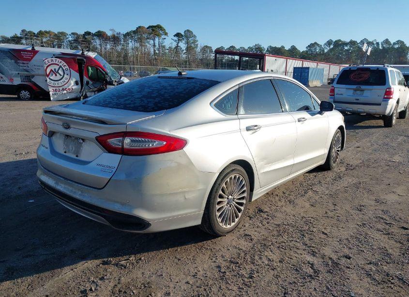 Photo 4 of 2013 Ford Fusion TITANIUM (VIN 3FA6P0K93DR212128)