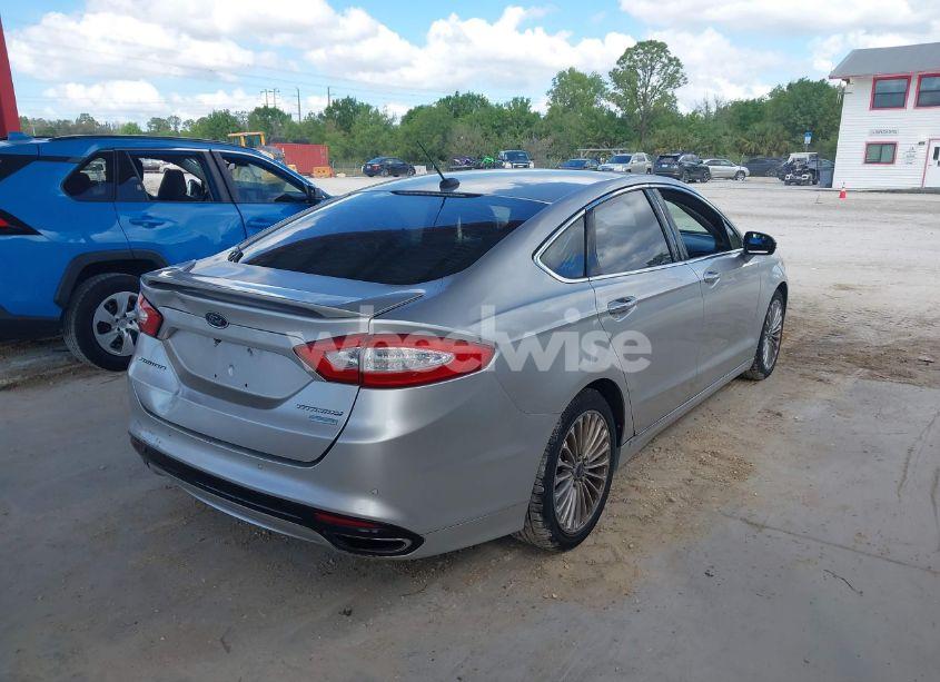 Photo 4 of 2013 Ford Fusion TITANIUM (VIN 3FA6P0K93DR299903)