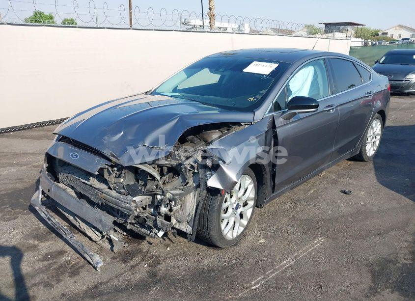 Photo 2 of 2013 Ford Fusion TITANIUM (VIN 3FA6P0K93DR310205)