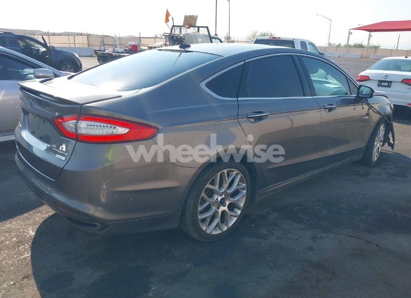 Photo 4 of 2013 Ford Fusion TITANIUM (VIN 3FA6P0K93DR310205)