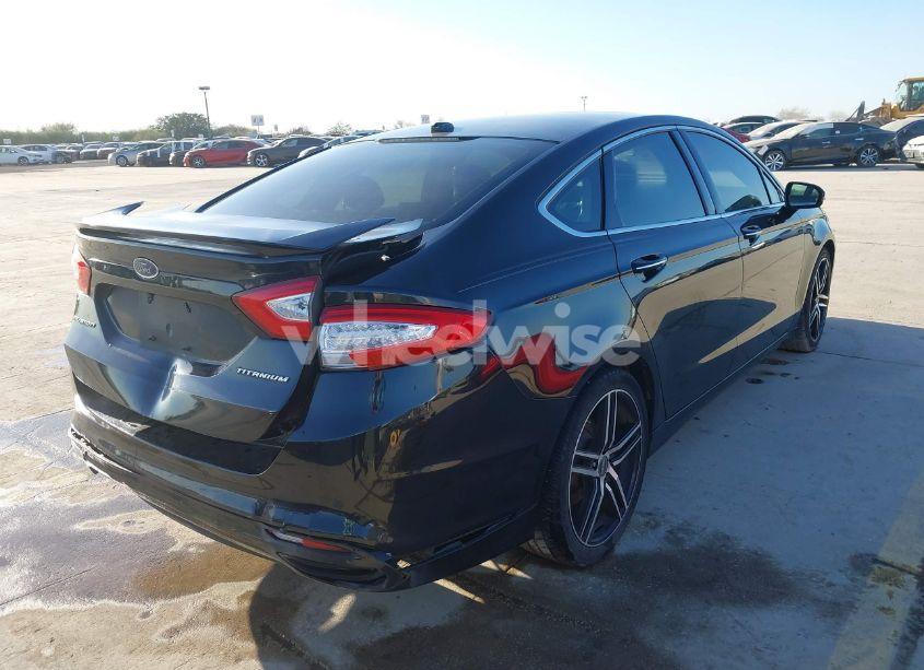 Photo 4 of 2013 Ford Fusion TITANIUM (VIN 3FA6P0K93DR370419)