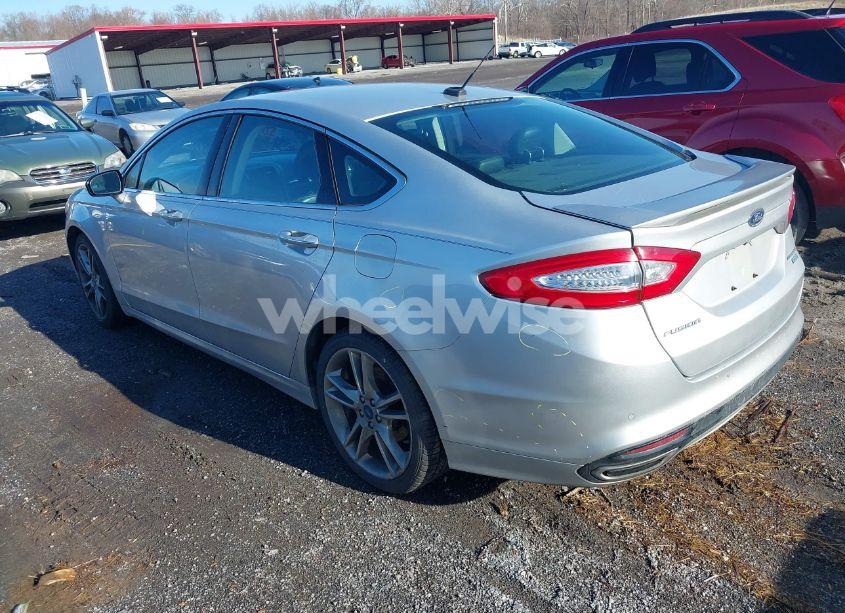 Photo 3 of 2013 Ford Fusion TITANIUM (VIN 3FA6P0K93DR387186)