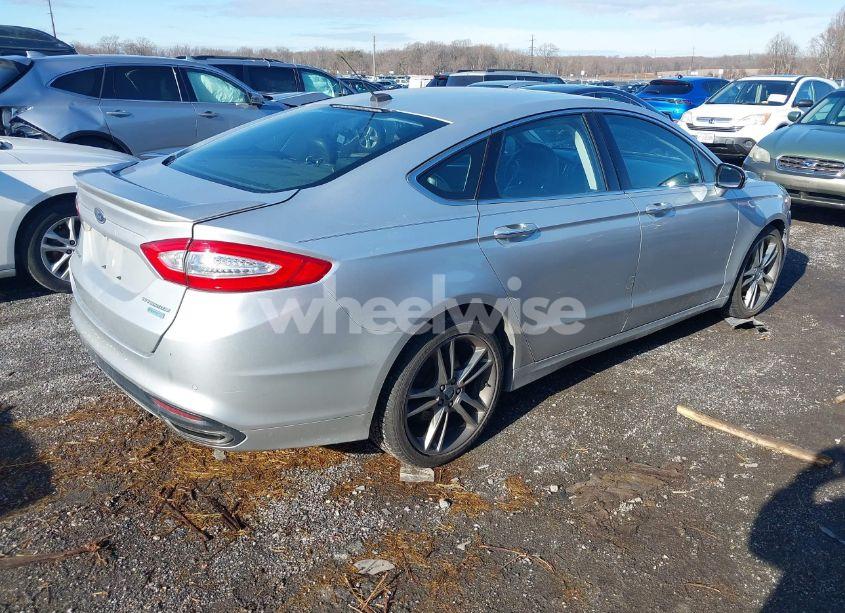 Photo 4 of 2013 Ford Fusion TITANIUM (VIN 3FA6P0K93DR387186)