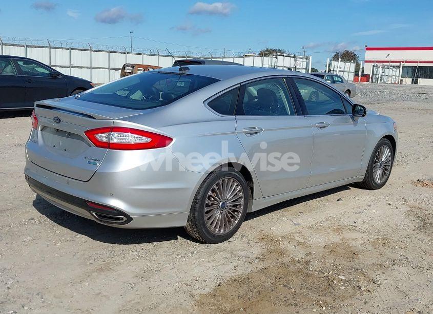 Photo 4 of 2014 Ford Fusion TITANIUM (VIN 3FA6P0K93ER181898)