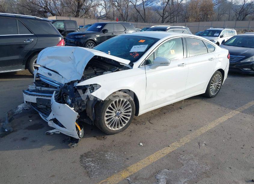 Photo 2 of 2014 Ford Fusion TITANIUM (VIN 3FA6P0K93ER271164)