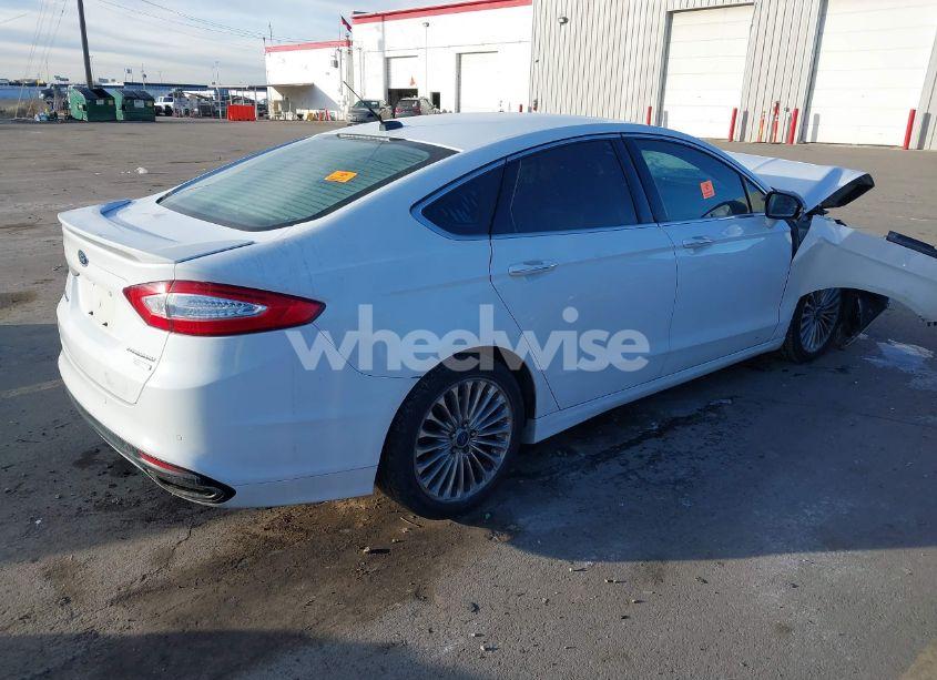 Photo 4 of 2014 Ford Fusion TITANIUM (VIN 3FA6P0K93ER271164)