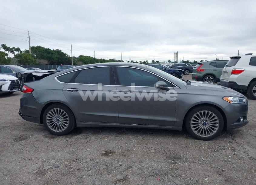 Photo 14 of 2014 Ford Fusion TITANIUM (VIN 3FA6P0K93ER358577)