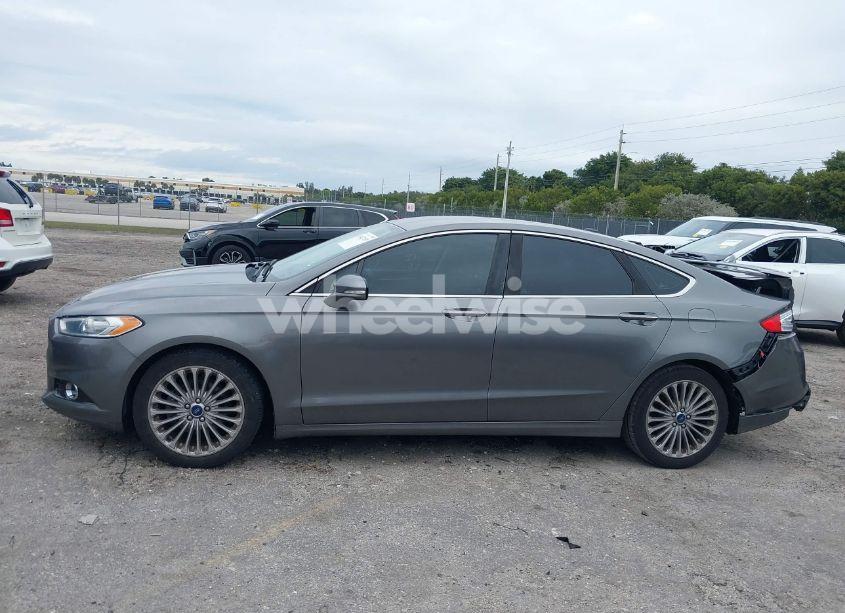 Photo 15 of 2014 Ford Fusion TITANIUM (VIN 3FA6P0K93ER358577)
